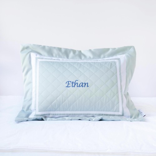 500 Thread Count PIMA Cotton Quilted Pillow - Meadow